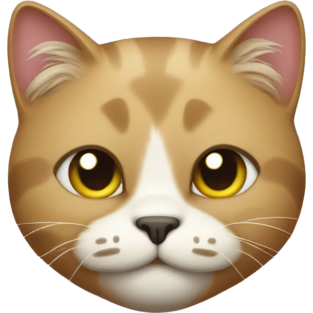 Cat with beard emoji