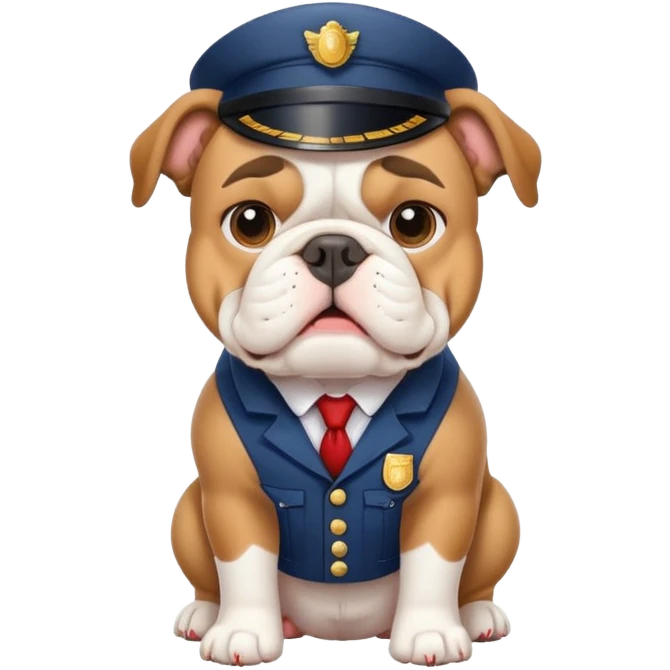 bulldog ingles postman emoji