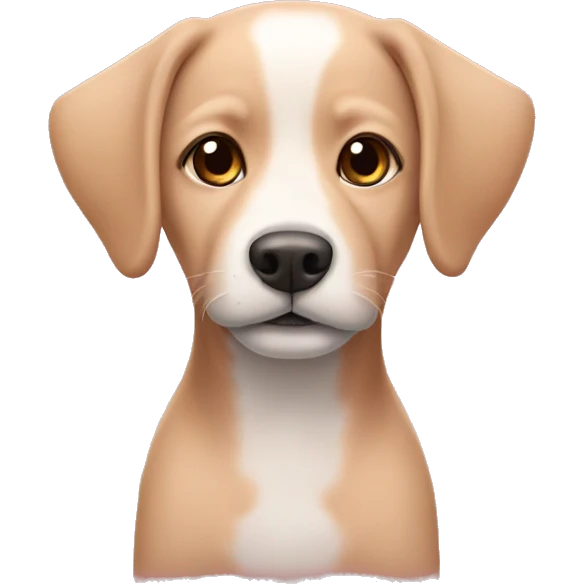 perrito tierno rosa  emoji
