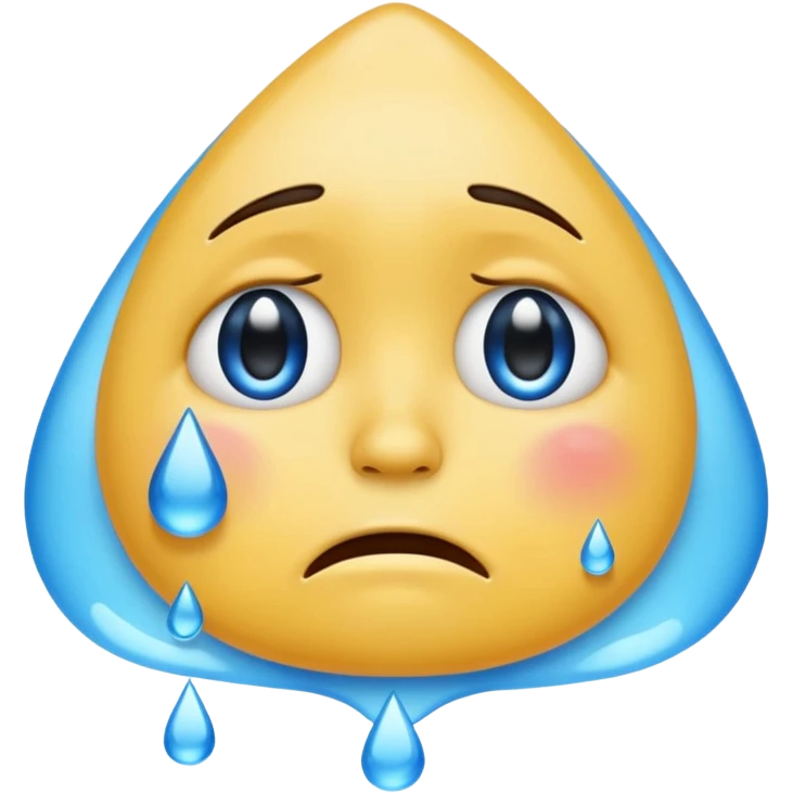 Üzgün gözleri dolan emoji emoji