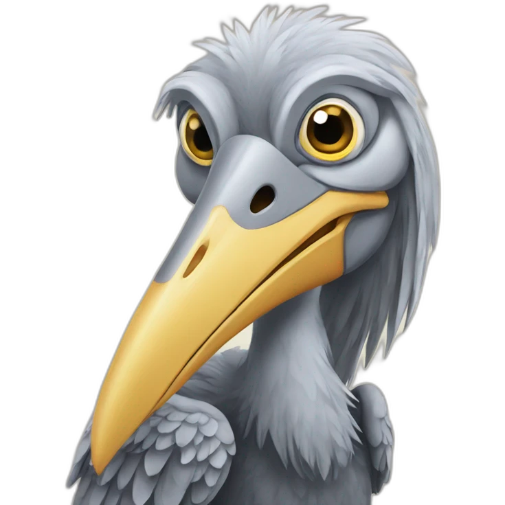 Shoebill emoji
