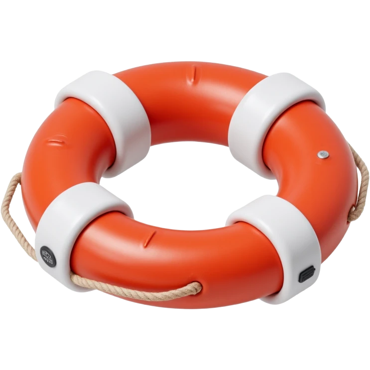 2d flat lifebuoy emoji