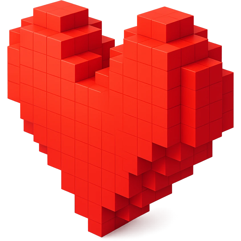 Heart red emoji