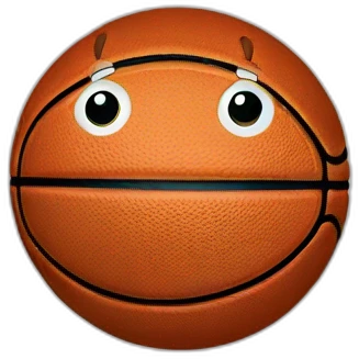 Basketball mad emoji