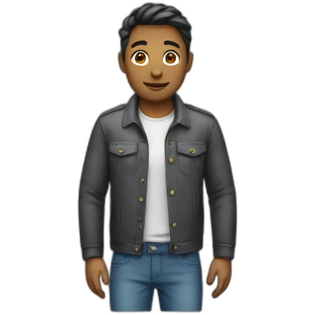 a person dressing for work emoji