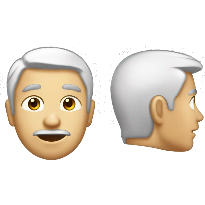 Белая собака emoji