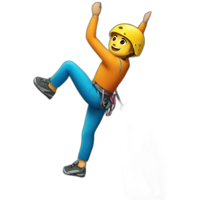 sports-climbing emoji