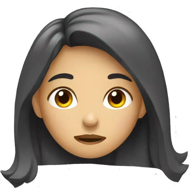 Tired girl emoji