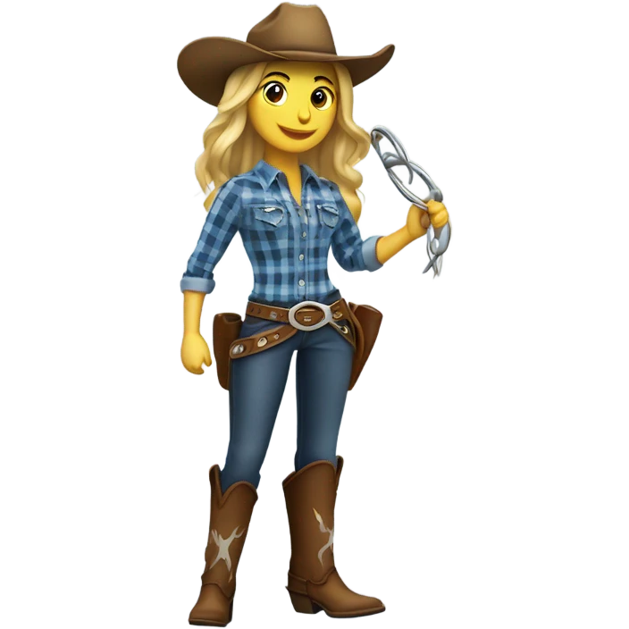 Cowgirl  emoji