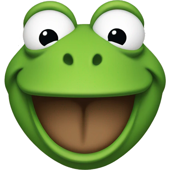 Kermit the frog emoji