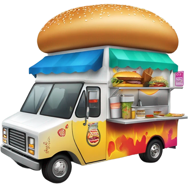 Burger food tuck emoji