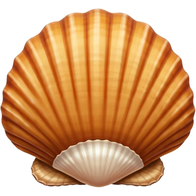 seashell brown color emoji