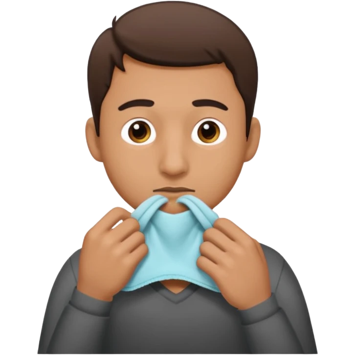 Man Smelling underwear emoji