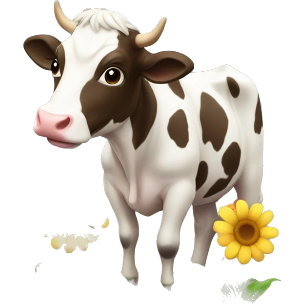 Flower Cows emoji