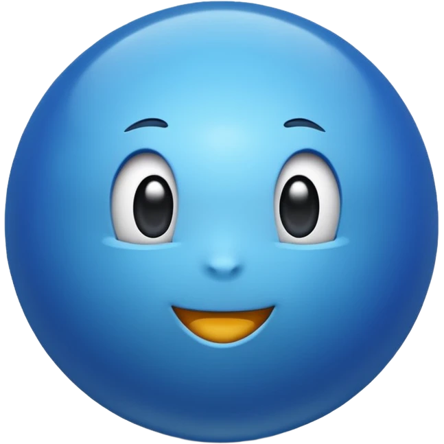 Blue ball (MB)  emoji