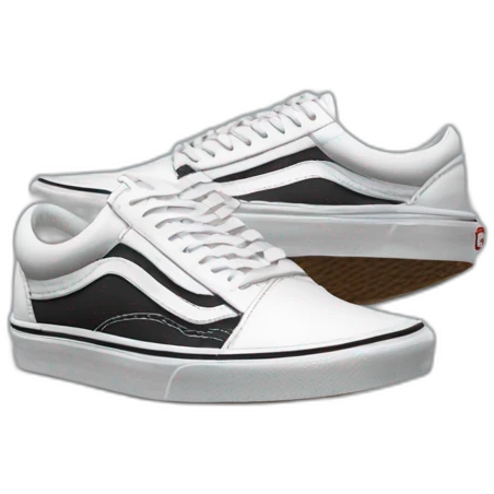 vans black old skool emoji