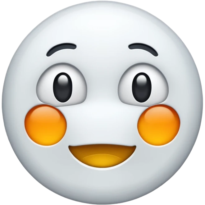 white letters emoji