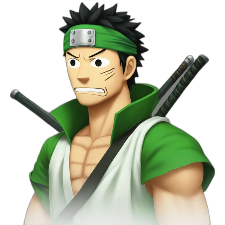 Zoro One piece emoji