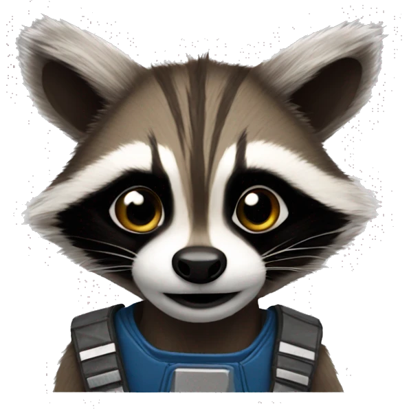 Rocket racoon  emoji