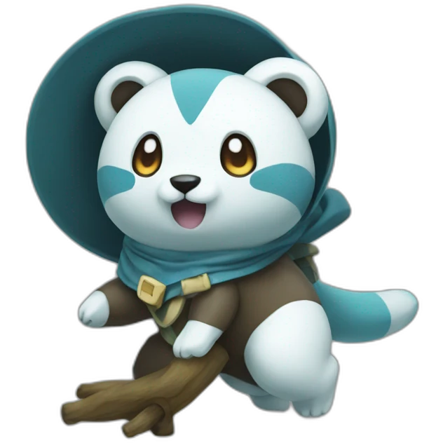oshawott halloween emoji