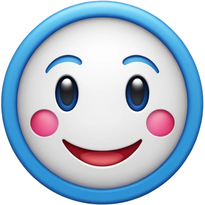 emoji de selo verificado do instagram, círculo azul, check branco no centro, estilo emoji oficial, fundo limpo, alta qualidade emoji