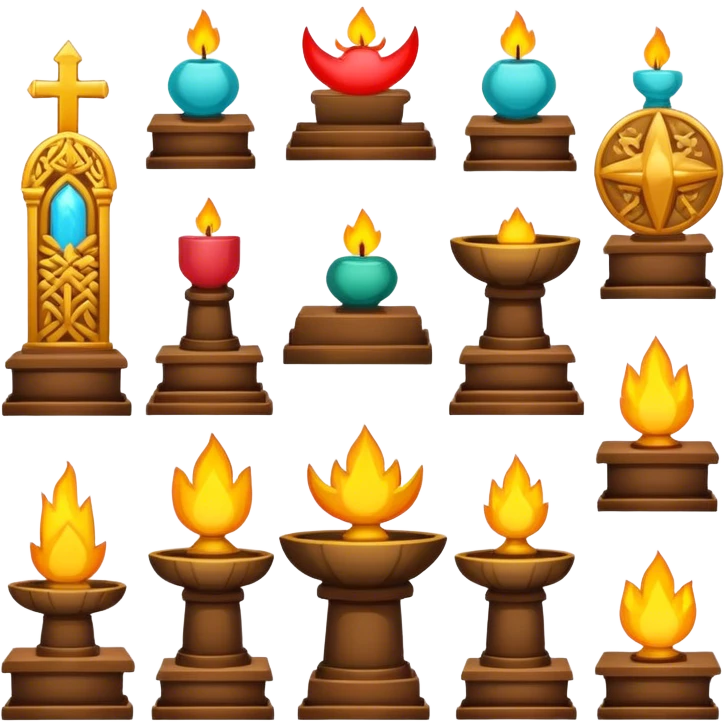 12 sacrificial altars emoji