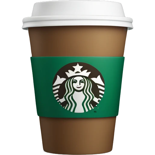 starbucks cup emoji