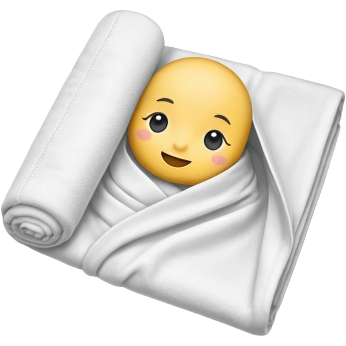 Swaddle blanket emoji