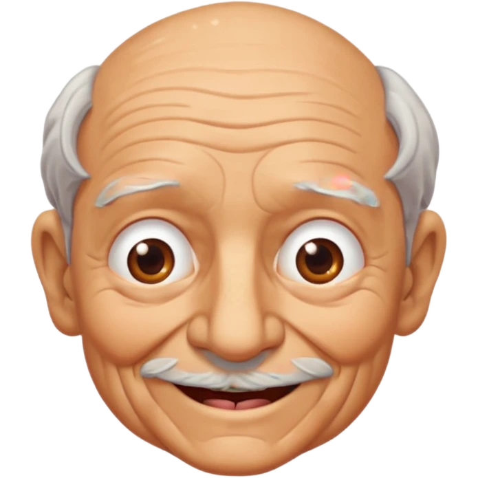 Make a naughty grandpa emoji