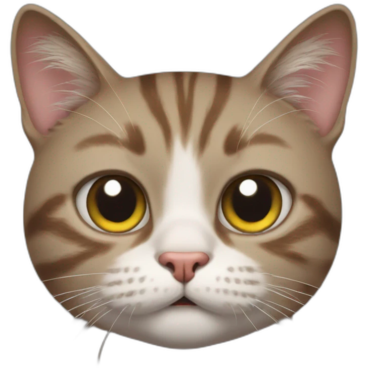 ugly cat emoji