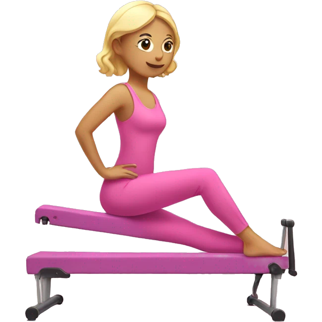 Pink Pilates emoji
