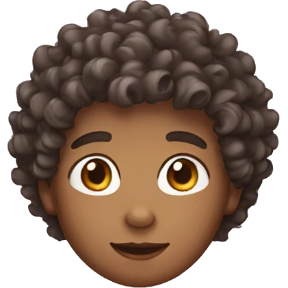 boy curly hair emoji