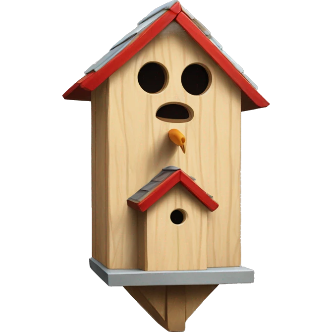 Huge multi room birdhouse  emoji