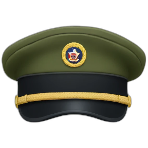 Military Cap emoji
