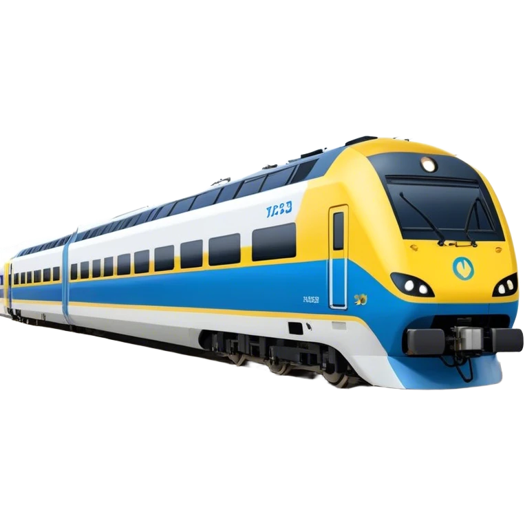 Passenger Train - New Intercity Fleet (Mariyung) (Model Year: 2023) (Iconic Colour: Blue and yellow) emoji