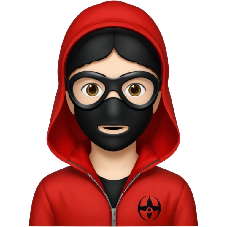 I want a emoji of a character Berlin from money heist. With his costume  emoji
