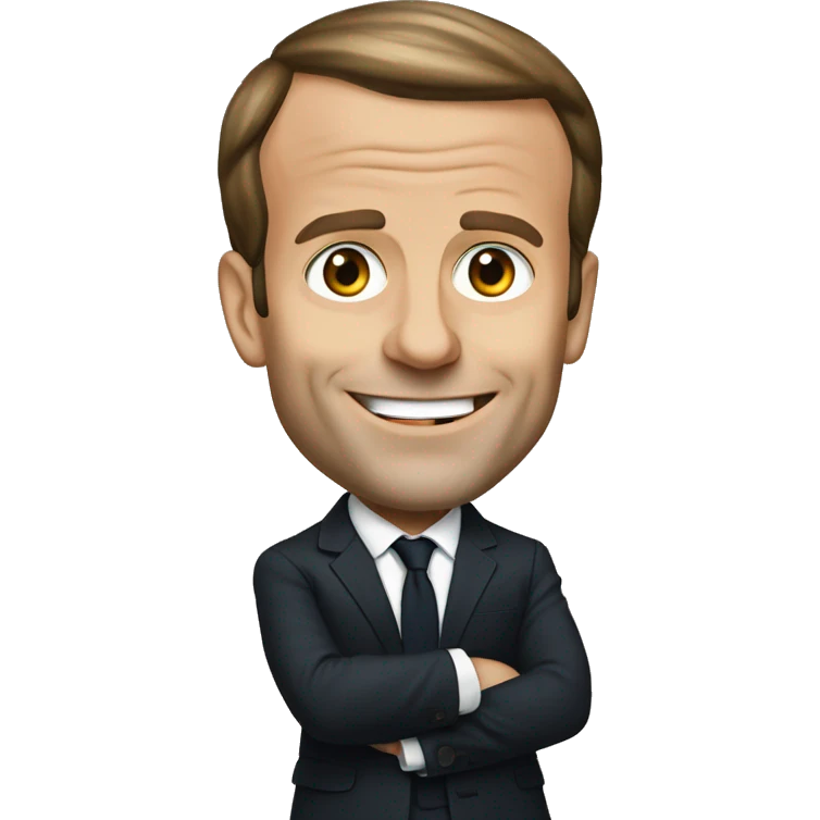 emmanuel macron emoji