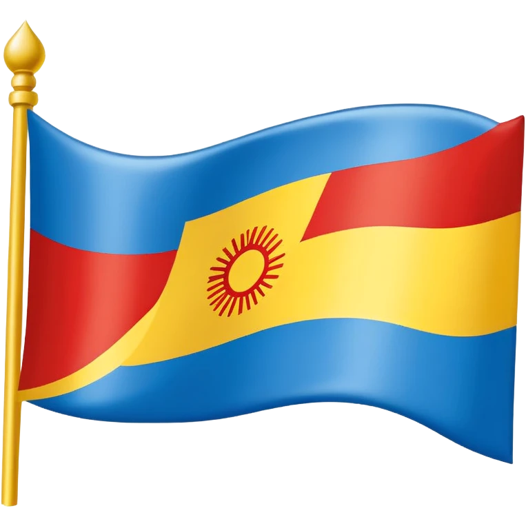 Kalmykia flag emoji
