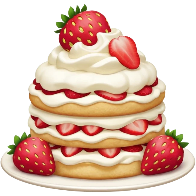 strawberry shortcake  emoji
