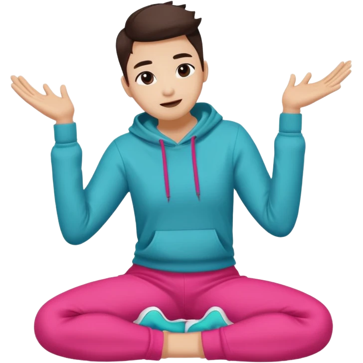 tiktok dance sit down emoji