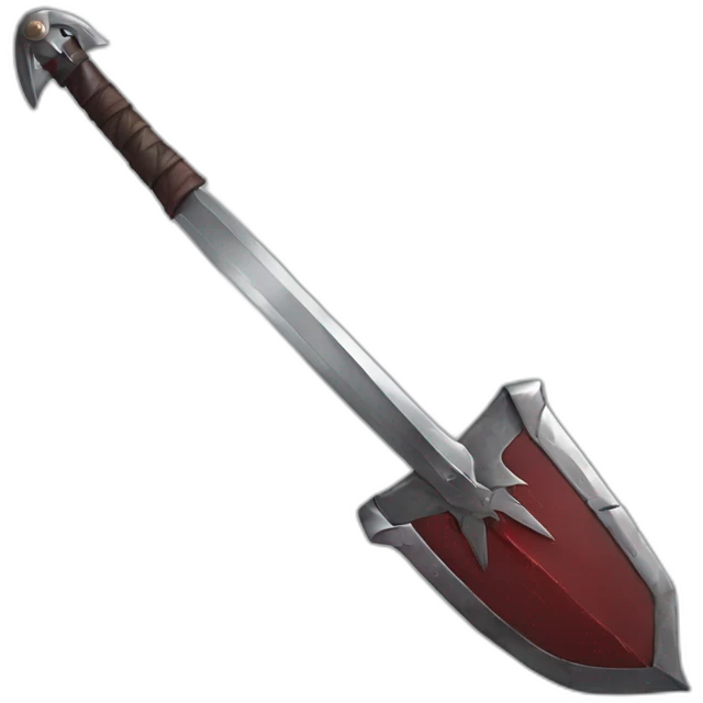 angry berserk guts with large claymore without guard emoji