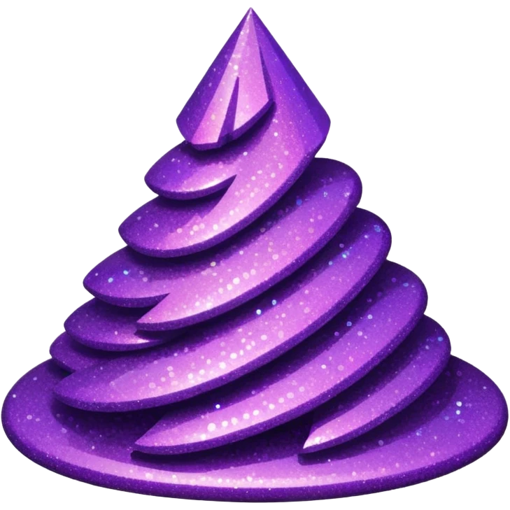 Purple Glitter teste emoji