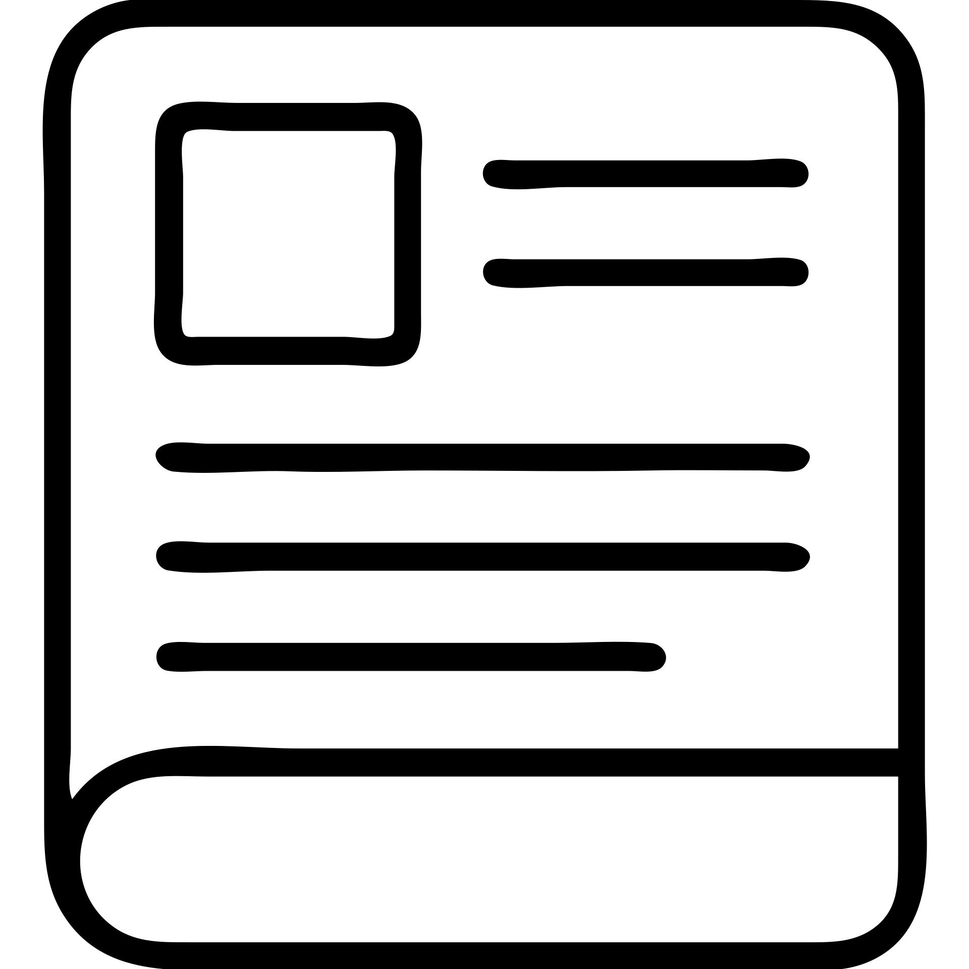 outlined newsletter icon with no fill emoji