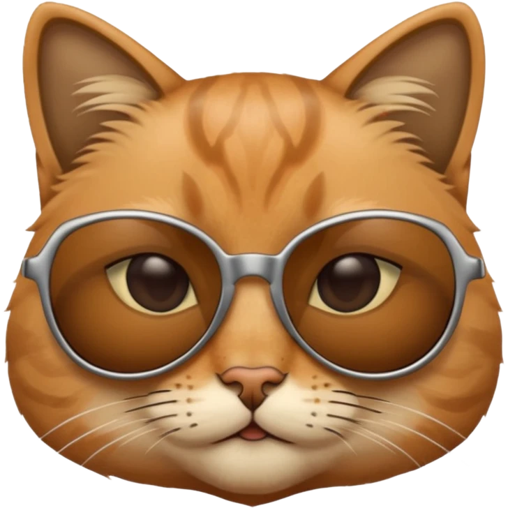 Cat wearing sunglasses emoji