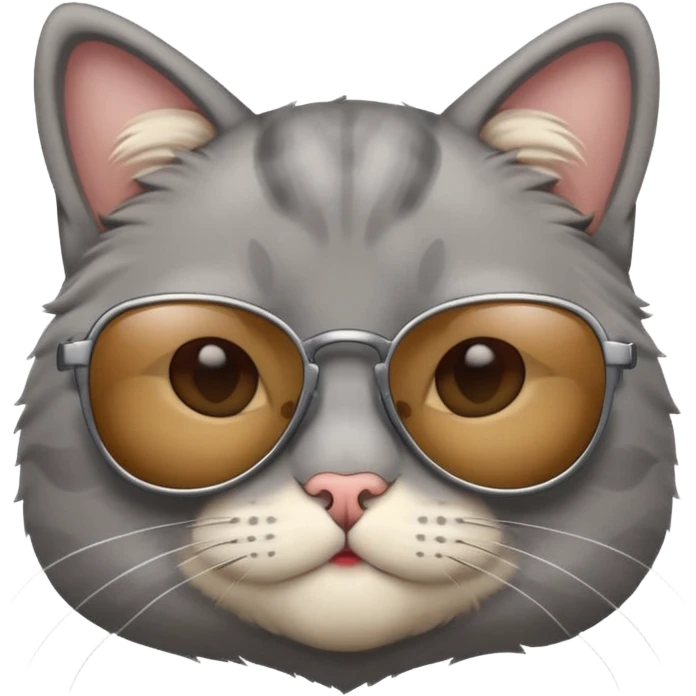 Cat wearing sunglasses emoji