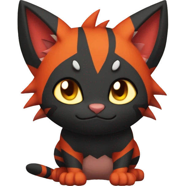 Litten Torracat Incineroar emoji