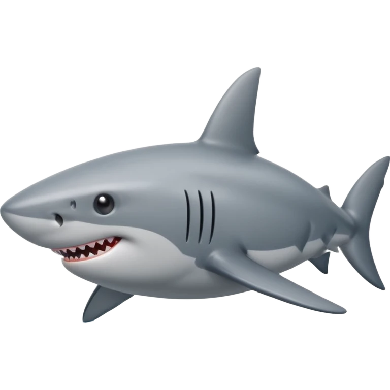 shark in the sea emoji