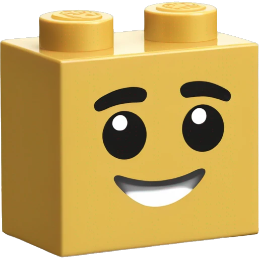 lego brick emoji