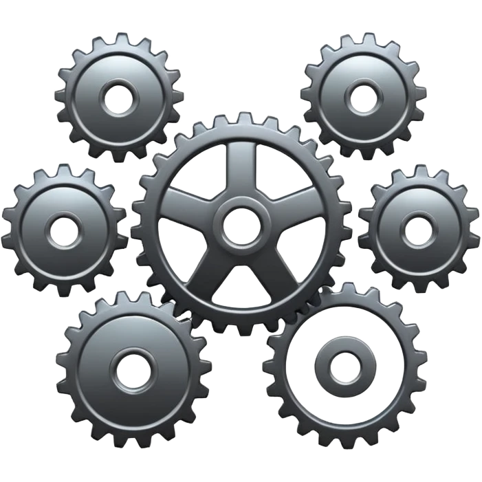 Pignon de mécanique emoji