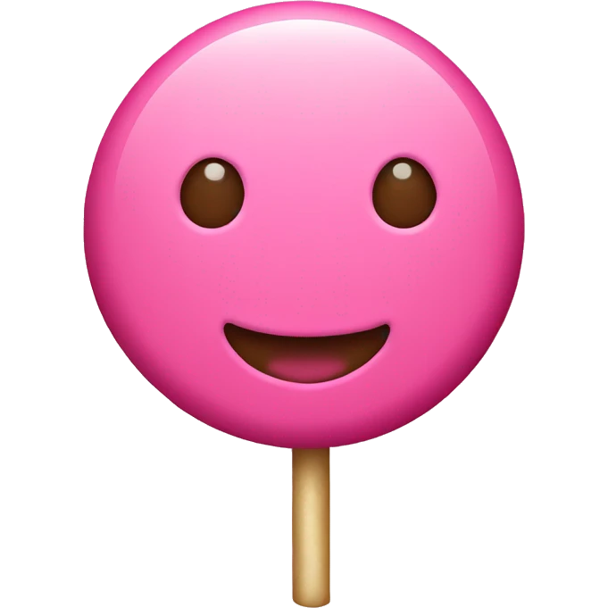 Pink lollipop  emoji